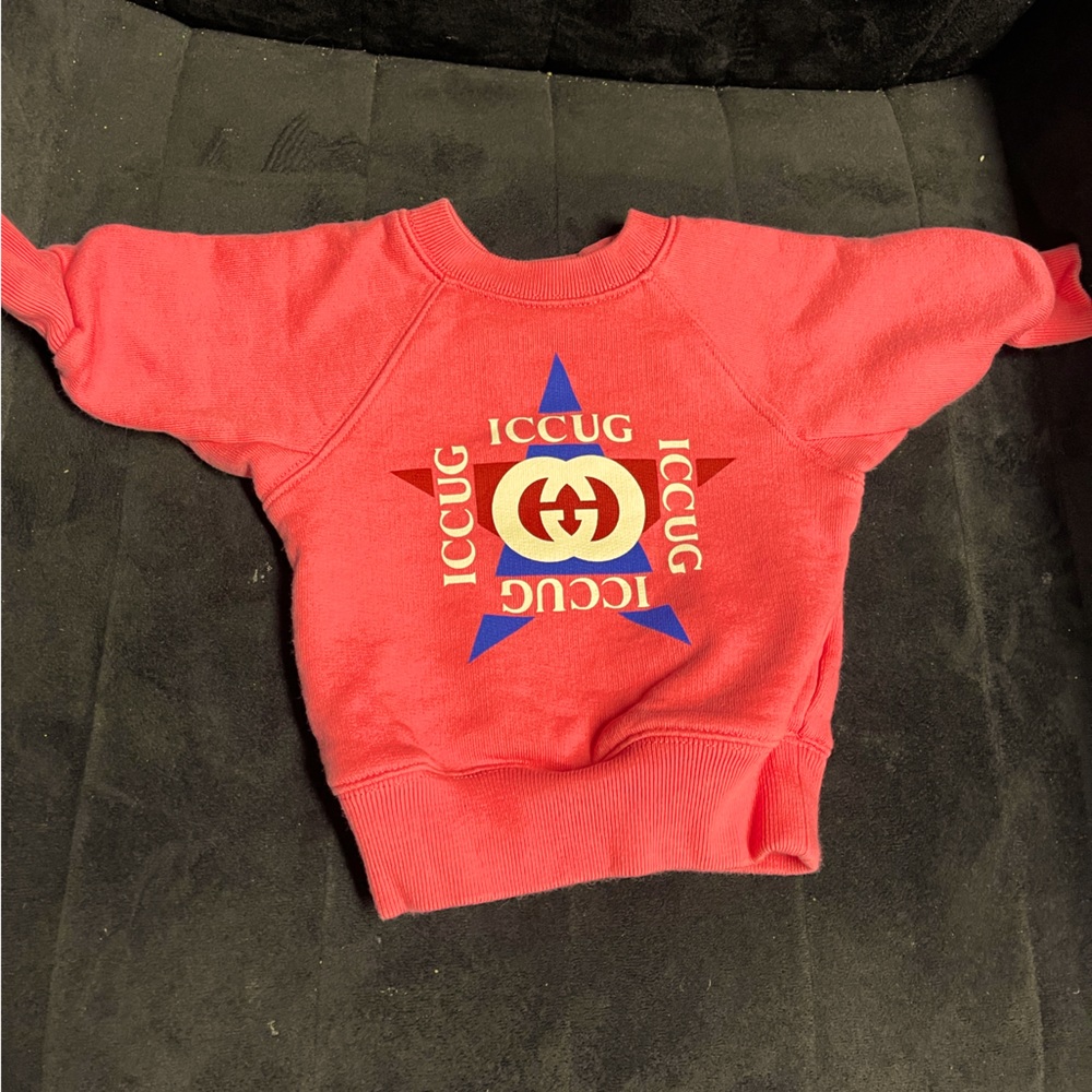 Gucci Baby Unisex Cotton Logo Sweatshirt